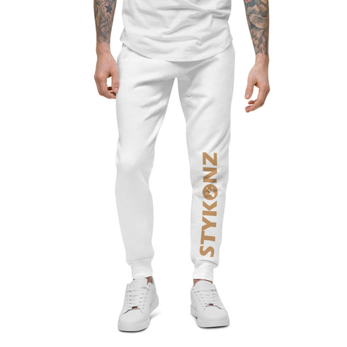 Men's Graffiti Sweatpants feat Stykonz Crown Gold | Hip - Hop Sweatpants - Stykonz Graffiti Streetwear